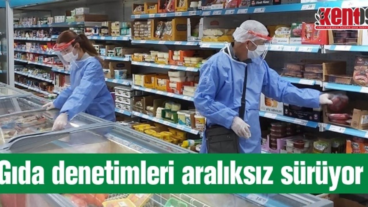 Aydın'da gıda denetimleri aralıksız sürüyor