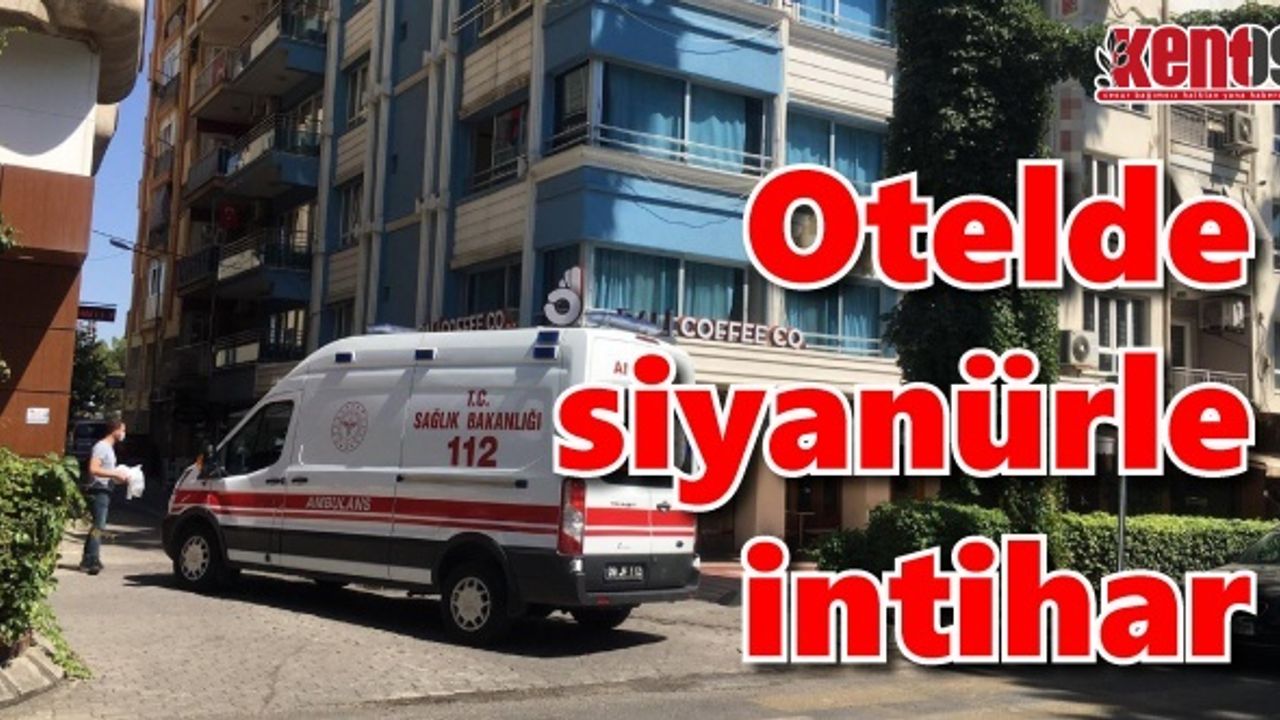 Otelde siyanürle intihar etti