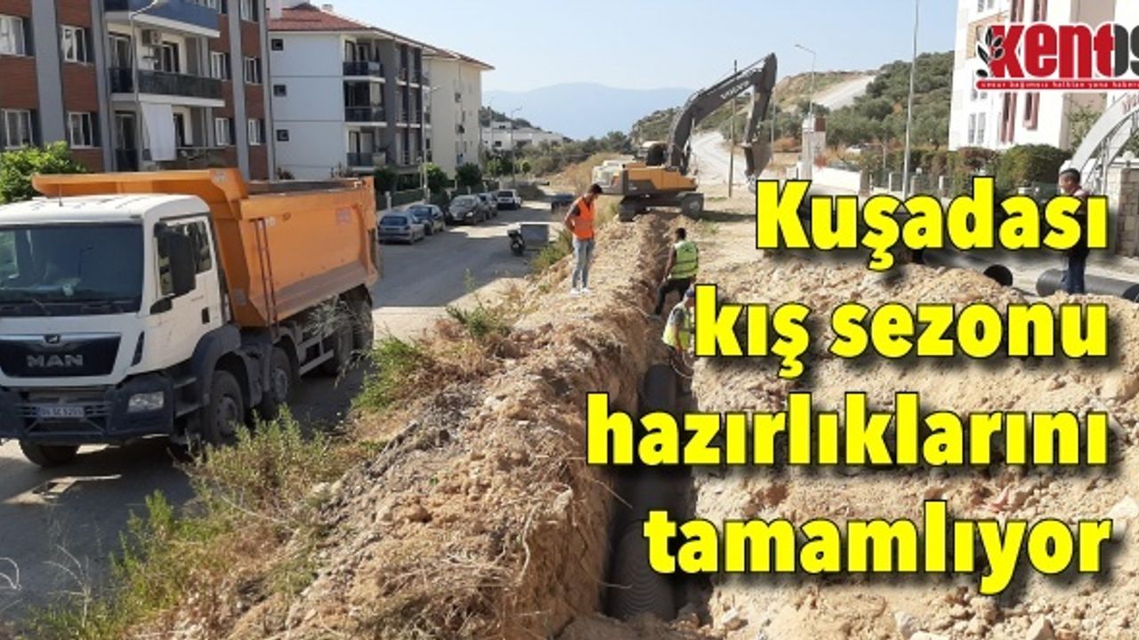 Kuşadası kış sezonu hazırlıklarını tamamlıyor
