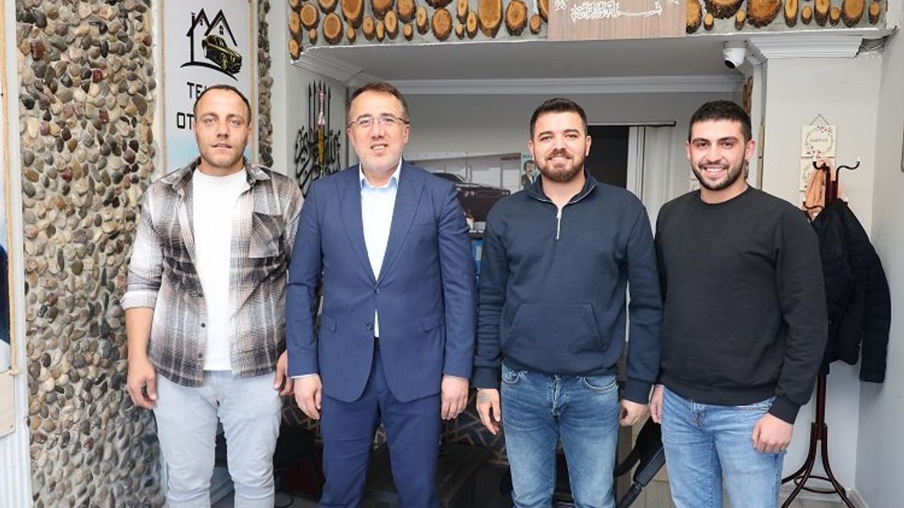 Mehmet Savran'dan Nevşehir esnafına ziyaret