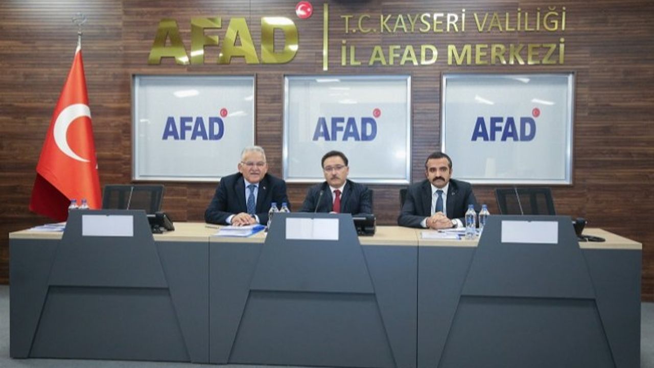 Kayseri'de AFAD Birlik Müdürlüğü kurulacak