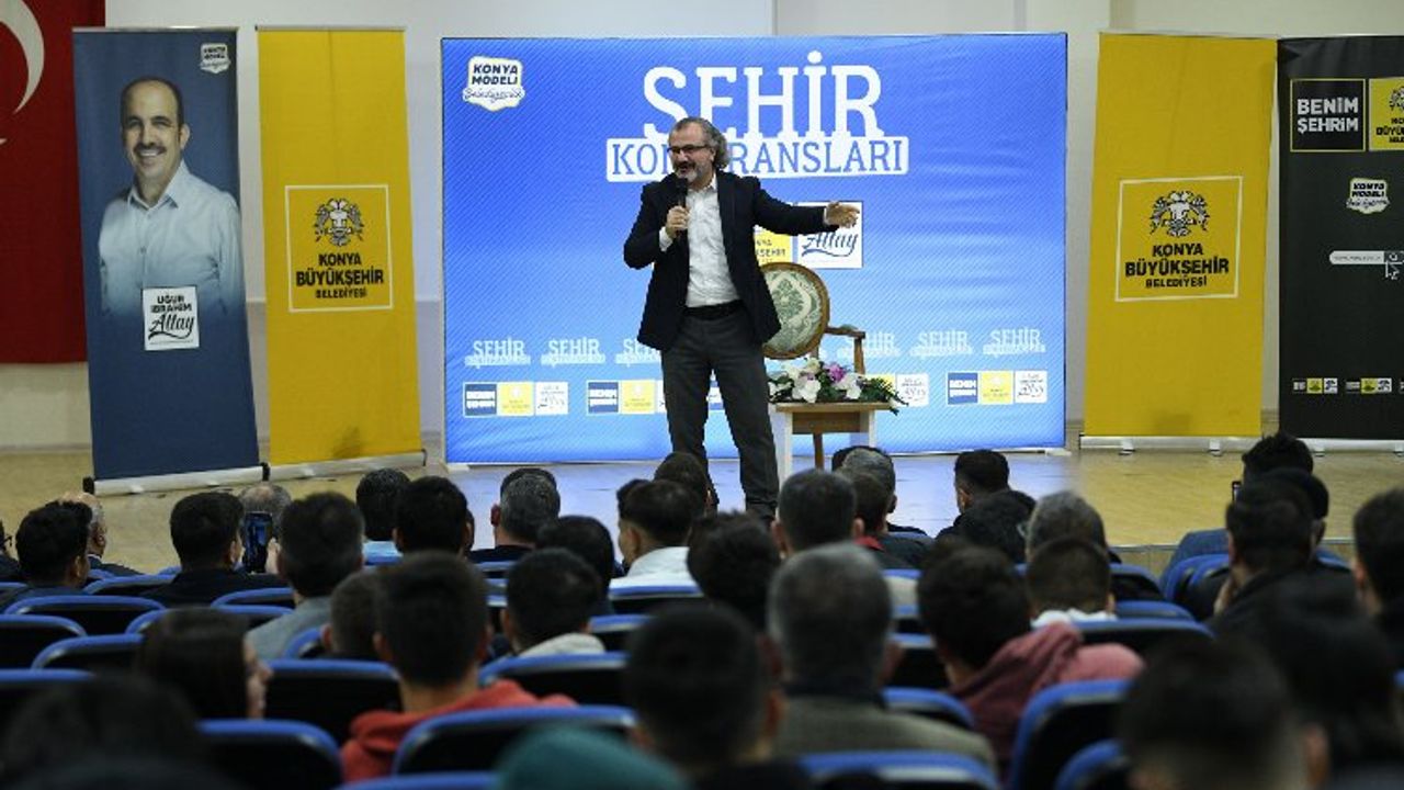 Konya 'Şehir Konferansları'nı sürdürüyor