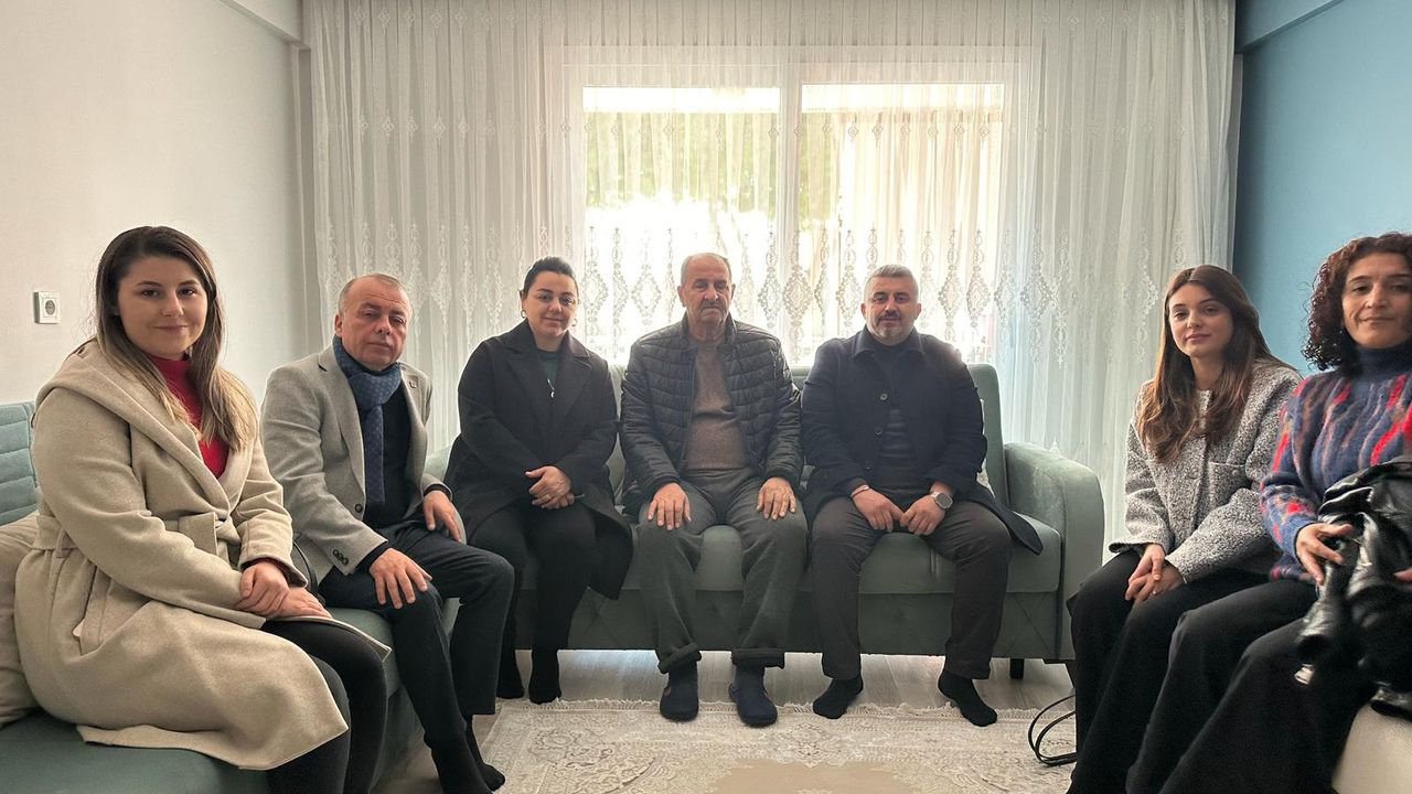 CHP’li Osman Gökmen'den eski başkana ziyaret