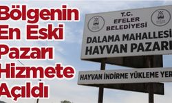 Bölgenin En Eski Pazarı Hizmete Açıldı