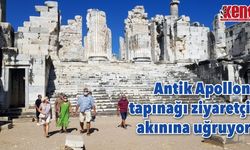 Antik Apollon tapınağı ziyaretçi akınına uğruyor