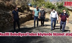 Nazilli Belediyesi'nden köylerde hizmet atağı