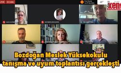 Bozdoğan Meslek Yüksekokulu tanışma ve uyum toplantısı gerçekleşti