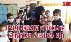 Kaymakam Aydemir'den minik öğrencilere ziyaret