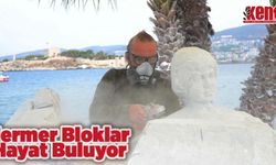  Mermer Bloklar Antik Kentte Yeniden Hayat Buluyor