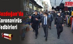 Aydın'da Koronavirüs denetimleri devam ediyor
