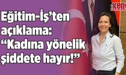 Eğitim-İş'ten "kadına şiddete hayır" açıklaması