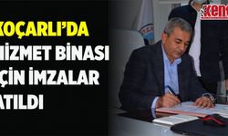 Koçarlı'da Hizmet Binası İçin İmzalar Atıldı
