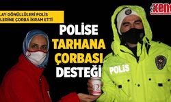 Polise tarhana  çorbası desteği
