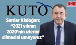 Serdar Akdoğan: “2021 yılının 2020’nin izlerini silmesini umuyoruz”