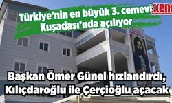 Türkiye'nin en büyük 3. cemevi Kuşadası'nda açılacak