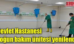 Aydın Devlet Hastanesi yoğun bakımları yenilendi