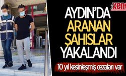 Aydın'da aranan iki zanlı polisten kaçamadı