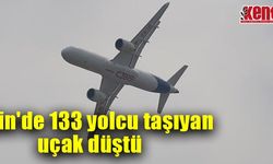 Çin'de 133 yolcu taşıyan uçak düştü