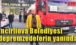 İncirliova Belediyesi depremzedelerin yanında