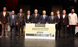 Aydın’da 250 amatör spor kulübüne destek