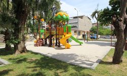 Nazilli Yunus Emre Parkı'nda oyun grupları yenilendi
