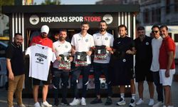 Kuşadasıspor Store, törenle hizmete açıldı