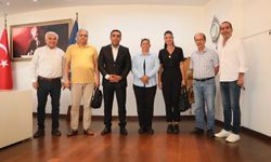 Gazeteciler, Başkan Çerçioğlu'nu ziyaret etti