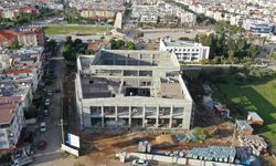 Didim’de Kültür Merkezi inşaatı devam ediyor