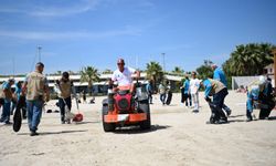 Kuşadası Belediyesi plajlarını yaz sezonuna hazırlıyor