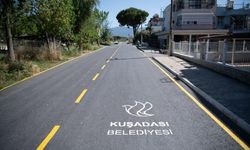 Kuşadası yol yapım sezonuna hızlı başladı