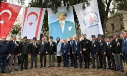 Antalya Muratpaşa'da Denktaş ve Küçük'e anma