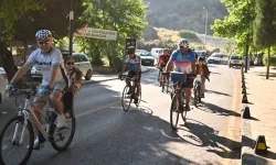 Manisa’da pedallar çevre için çevrildi
