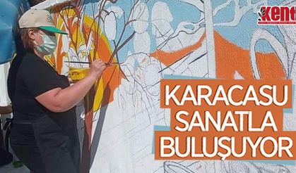 Karacasu’da resim ve boyama etkinliği sürüyor