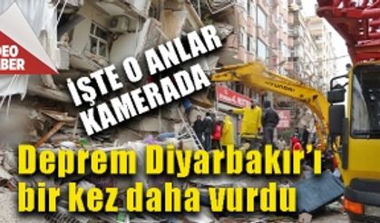 Deprem Diyarbakır’ı bir kez daha vurdu