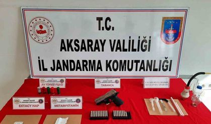 Aksaray’da uyuşturucu operasyonu: 1 gözaltı