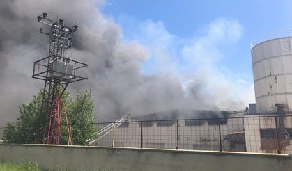 Başkent’te korkutan yangın: Mobilya fabrikasında yangın çıktı