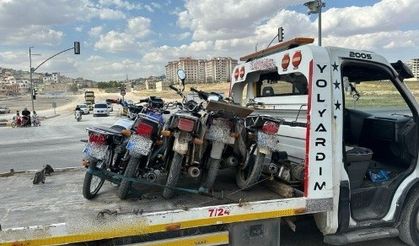 Gaziantep’te motosiklet uygulaması