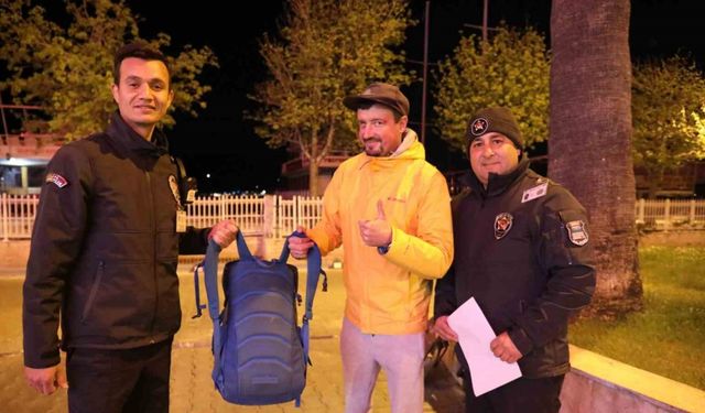 Belediye personelinden örnek davranış