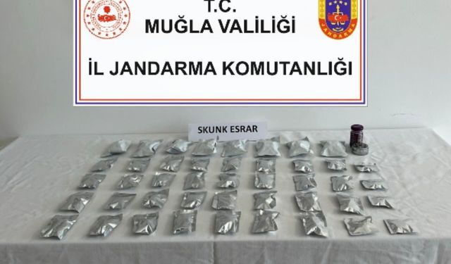 Bodrum’da 45 parça uyuşturucuyla yakalandı