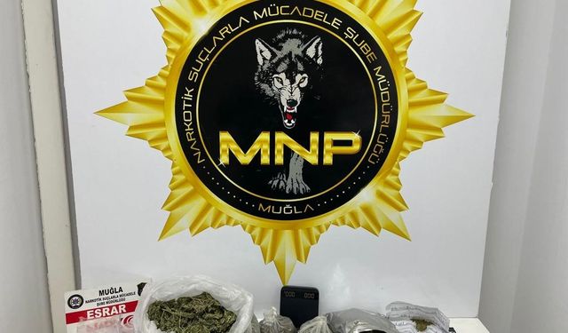 Muğla’da uyuşturucu operasyonu: 5 tutuklama