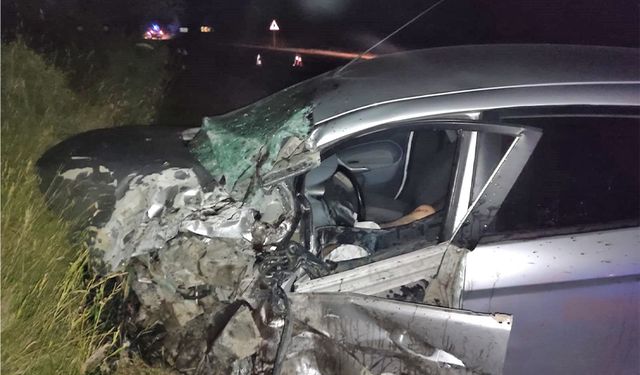 Didim'de yaşanan trafik kazasında 1 kişi öldü