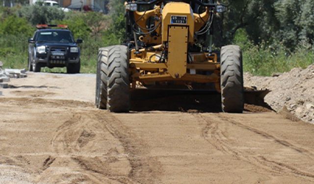Nazilli Belediyesi İsabeyli’de yeni yollar açıyor