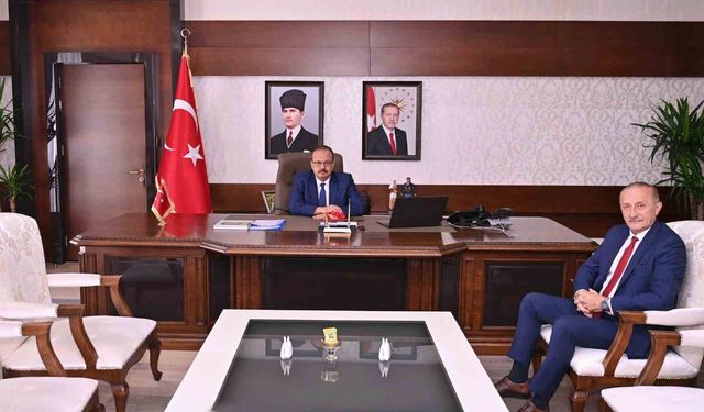 Başkan Atabay, Aydın Valisi Canbolat ile görüştü