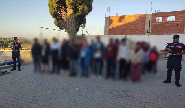 Didim’de 31 düzensiz göçmen yakalandı