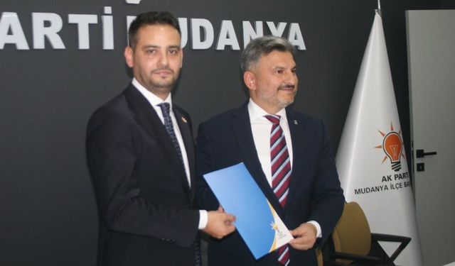 Bursa Mudanya için AK Parti'den son dosya Gökhan Dinçer'den