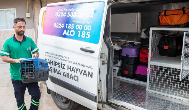 Hayvan ambulans sayısı 5’e çıkarıldı
