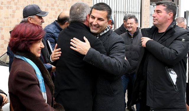 Başkan Ömer Günel Güzelçamlı’da Hemşehrileri ile buluştu