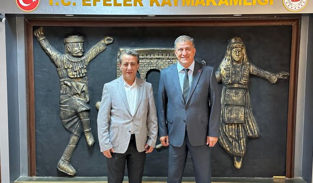 Başkan Yetişkin'den Efeler için kurumlarla iş birliği