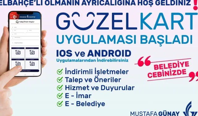 İzmir Güzelbahçeli vatandaşlara mobil hizmet