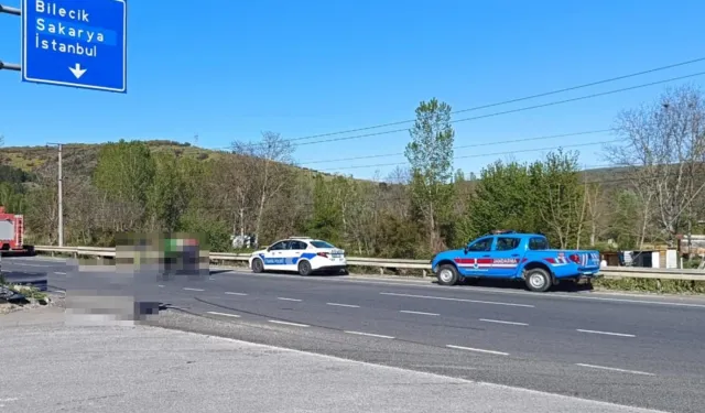 Bilecik Pazaryeri D-650 karayolunda yol yapım çalışması